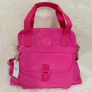 NEW Kipling Pahneiro Shoulder Bag (monster pink)